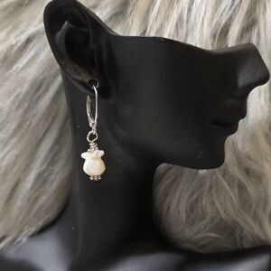 Lily Of The Valley Mop Earrings